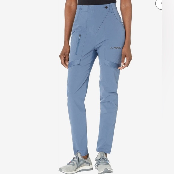 adidas Terrex Zupahike Blue Pants Size Small - Picture 1 of 15